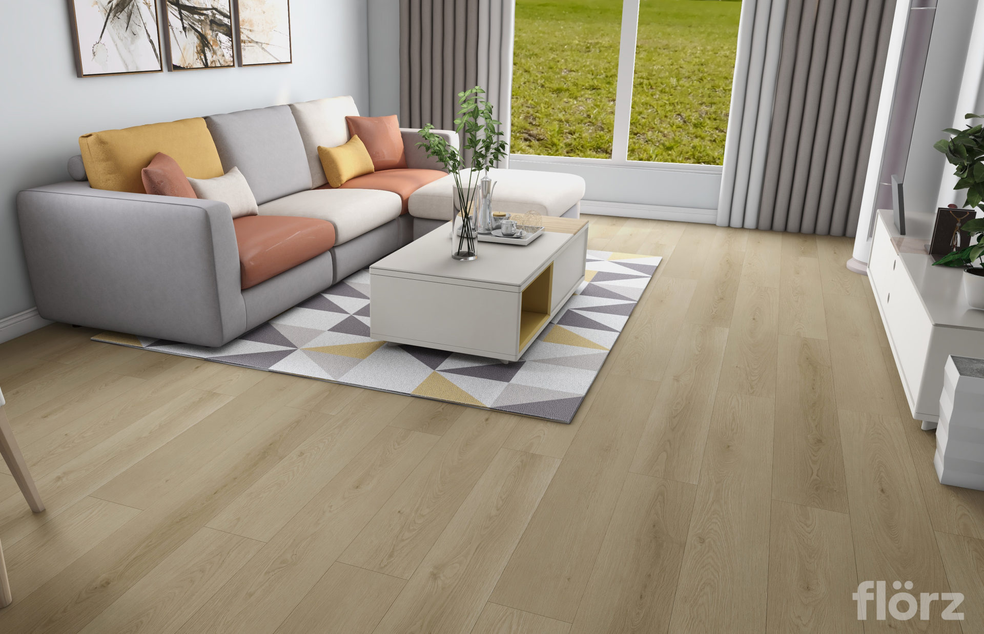 Bleached Oak style from Strand Laminate collection.