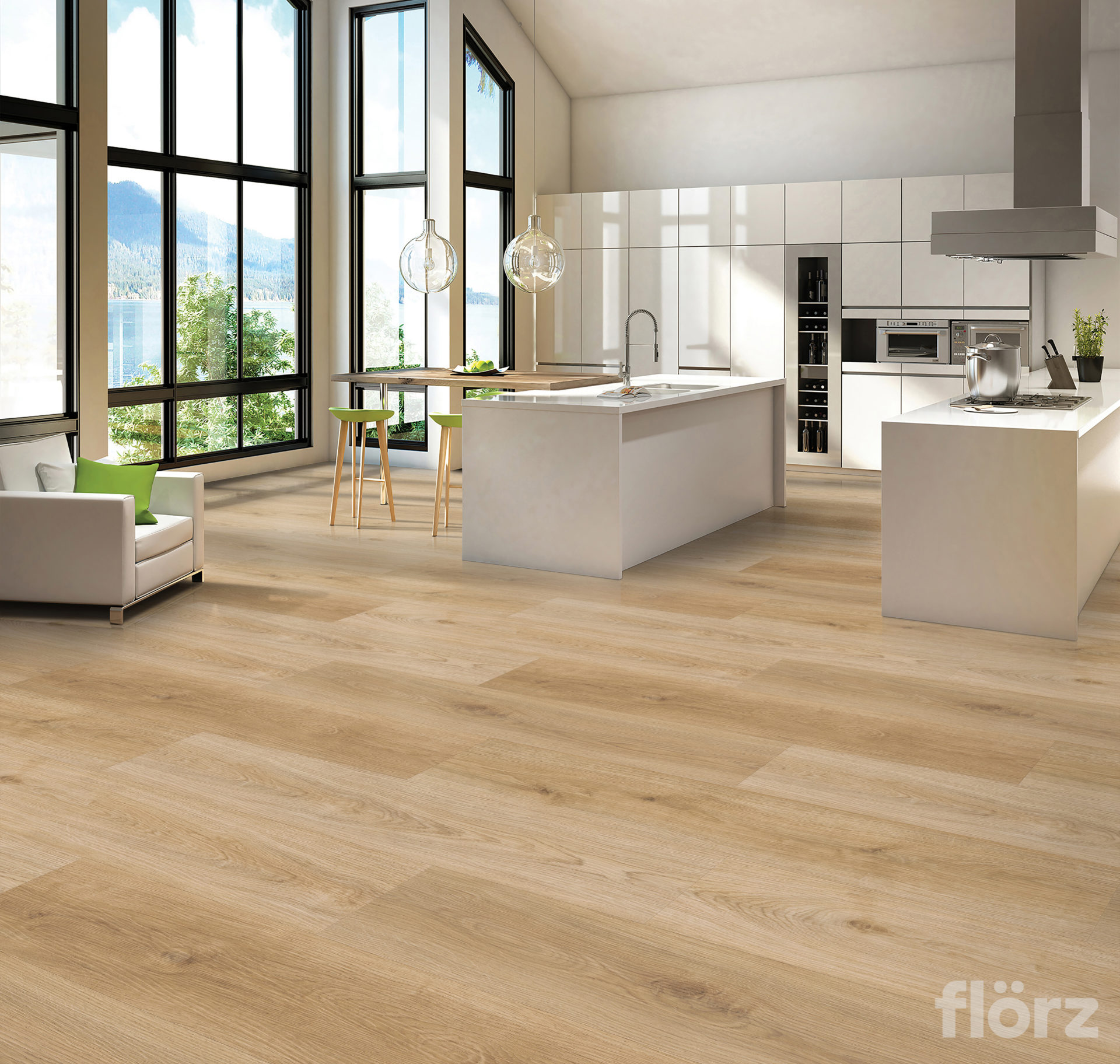 Oak au Naturelle style from the SwiftSnap Vinyl collection